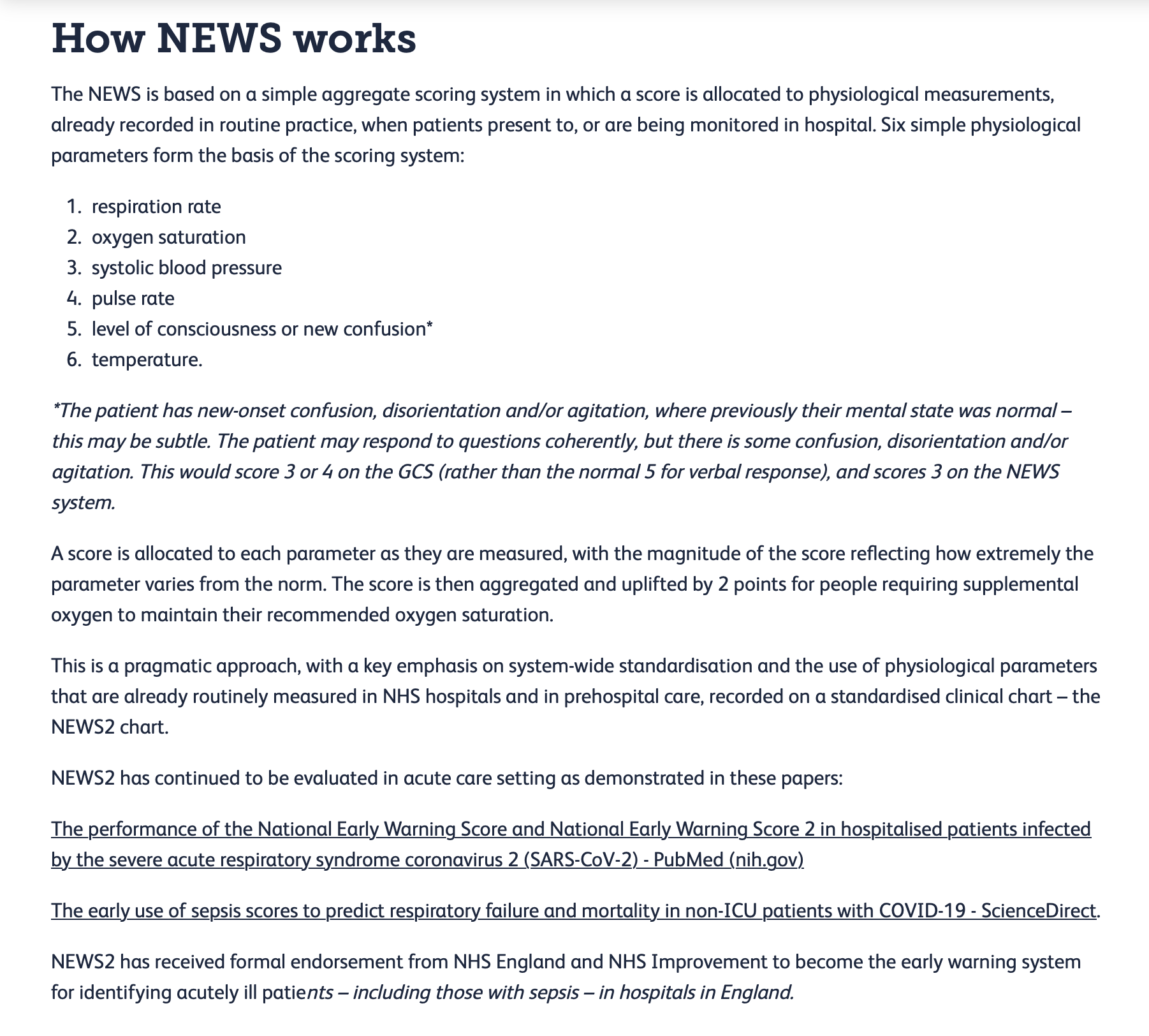 NEWS 2 Sample Data